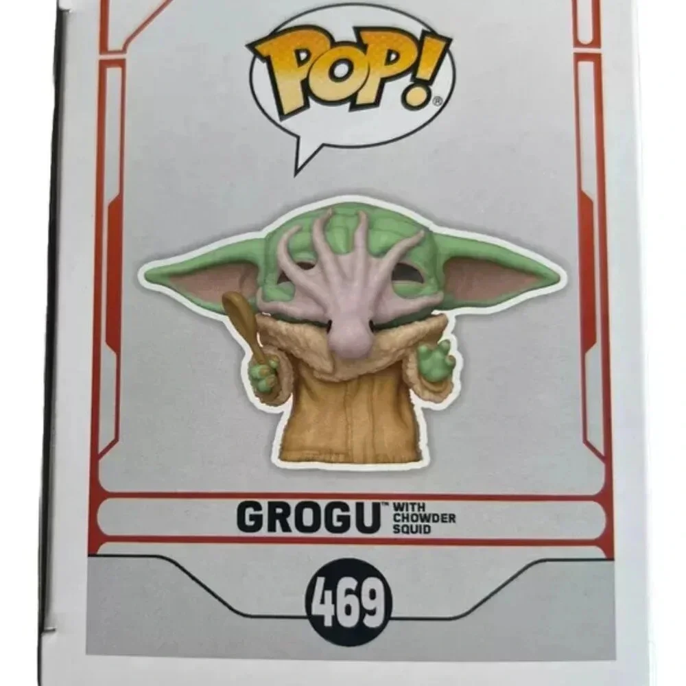 NEW Funko Pop! Vinyl Star Wars - GROGU with Chowder Squid #469- Target Exclusive